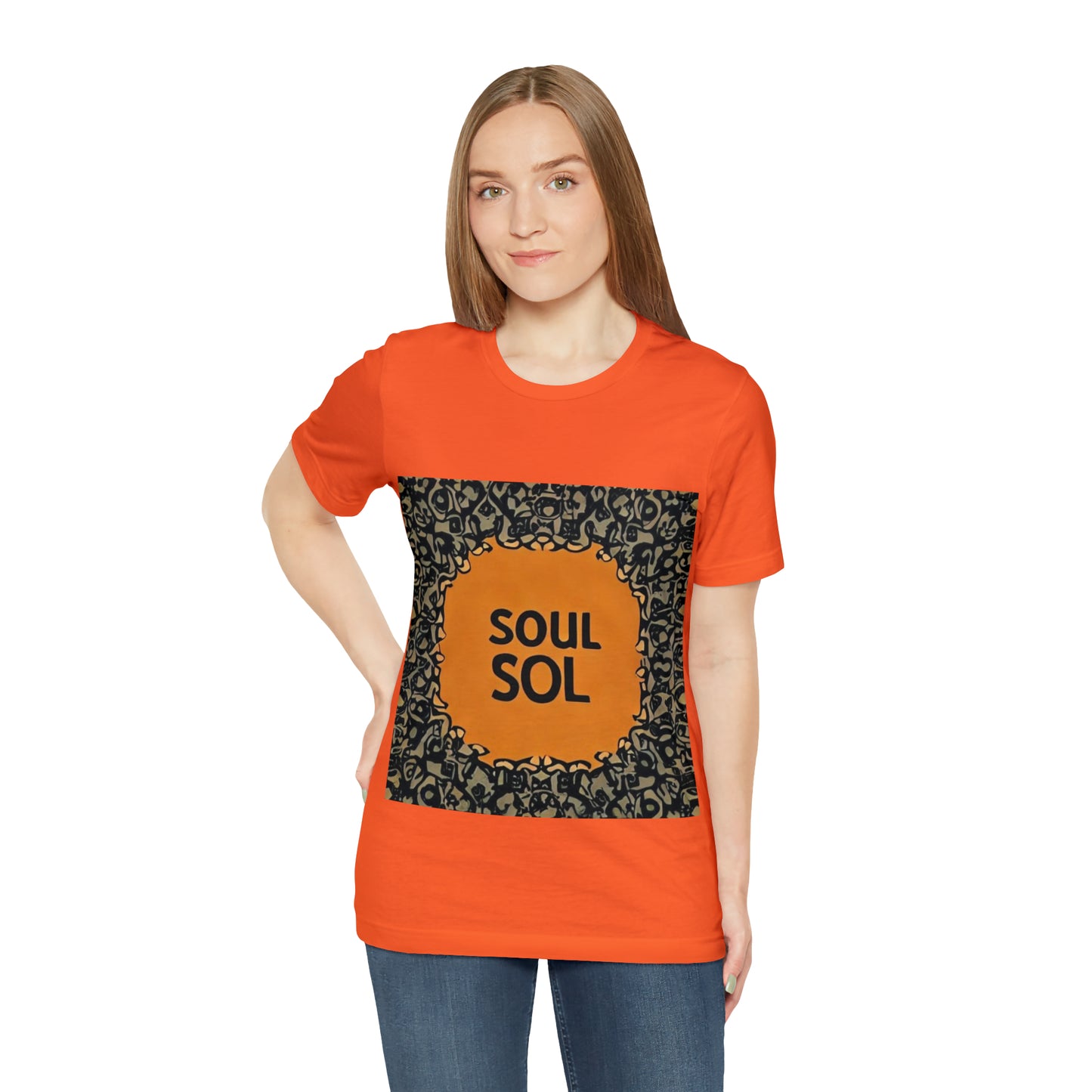 Unisex Jersey T. Commemoration of first DJ mix titled “Soul Sol”. Get your soul back !