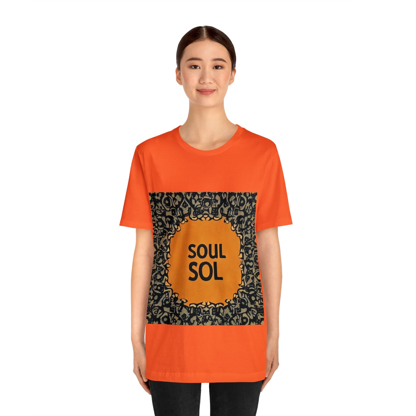 Unisex Jersey T. Commemoration of first DJ mix titled “Soul Sol”. Get your soul back !