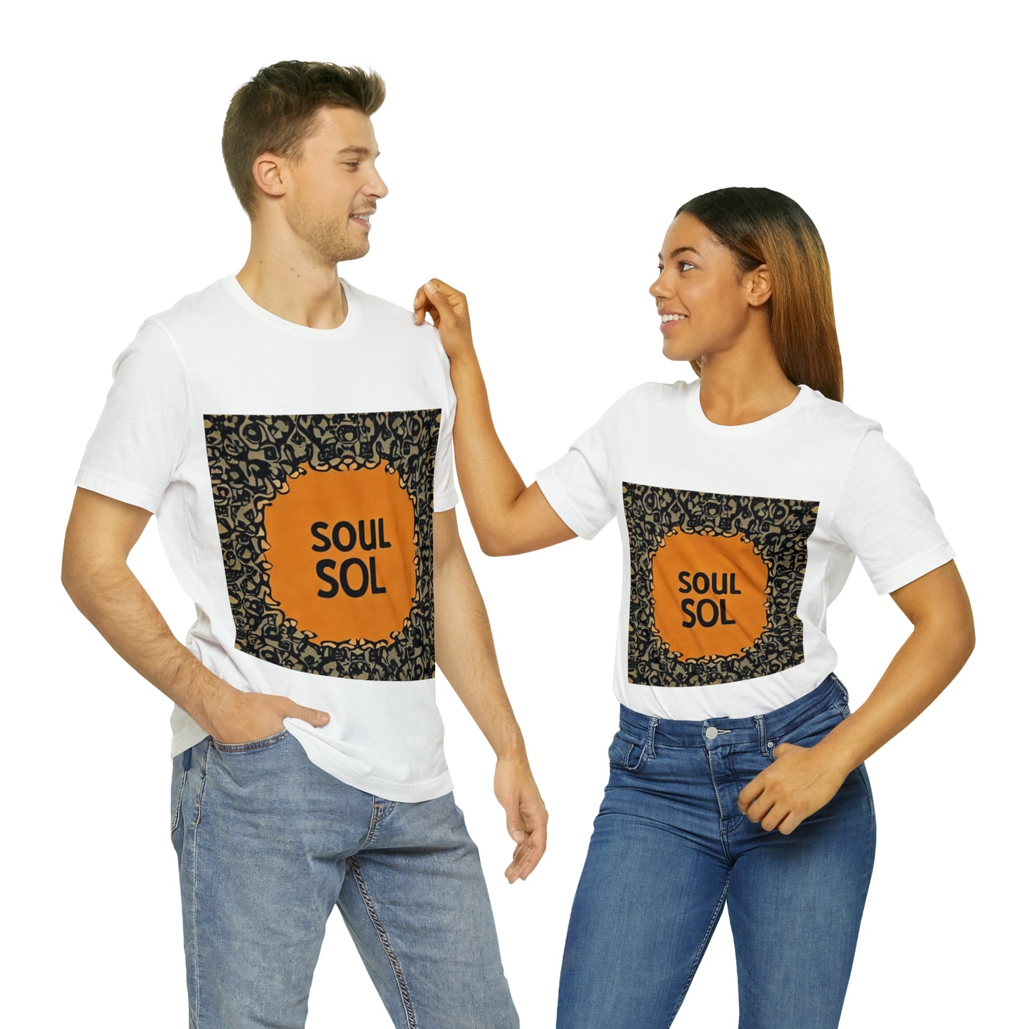 Unisex Jersey T. Commemoration of first DJ mix titled “Soul Sol”. Get your soul back !