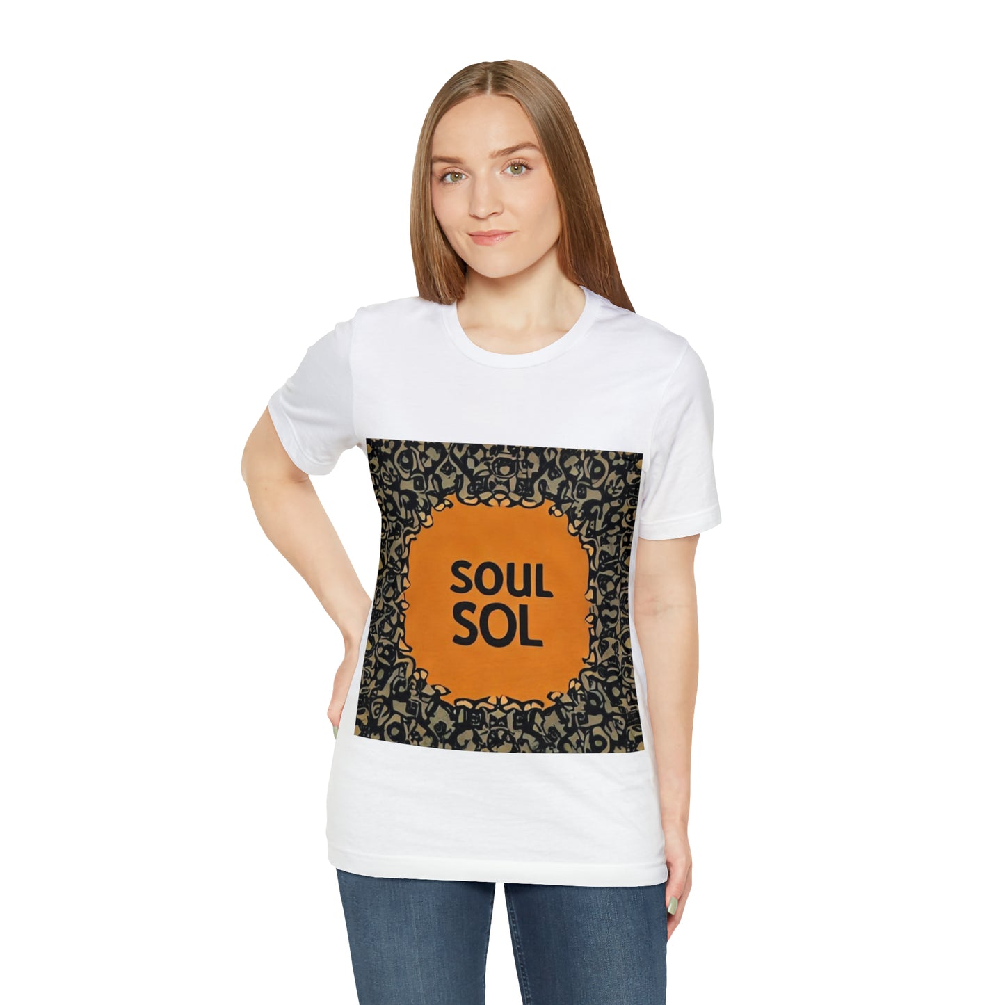 Unisex Jersey T. Commemoration of first DJ mix titled “Soul Sol”. Get your soul back !