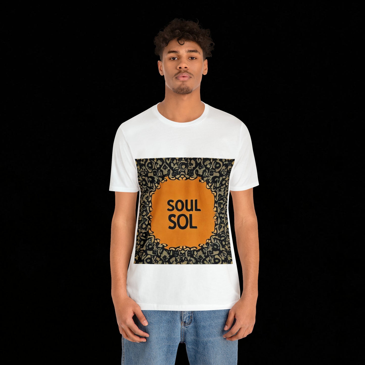 Unisex Jersey T. Commemoration of first DJ mix titled “Soul Sol”. Get your soul back !