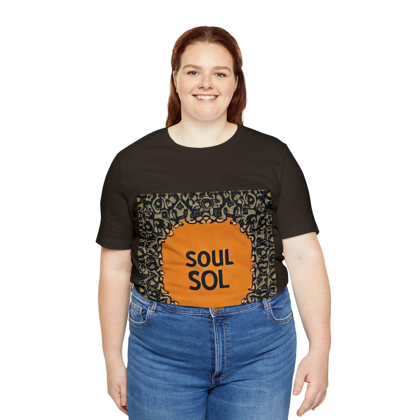 Unisex Jersey T. Commemoration of first DJ mix titled “Soul Sol”. Get your soul back !