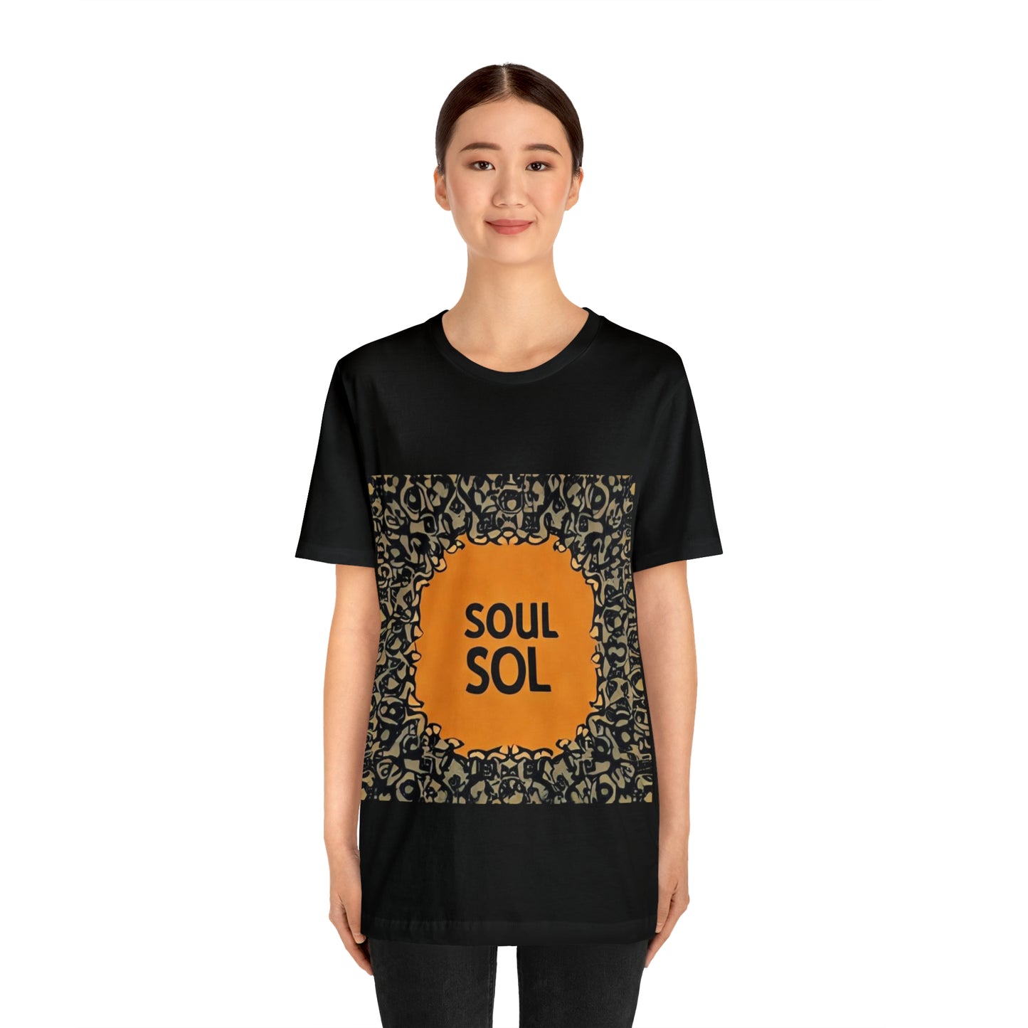 Unisex Jersey T. Commemoration of first DJ mix titled “Soul Sol”. Get your soul back !